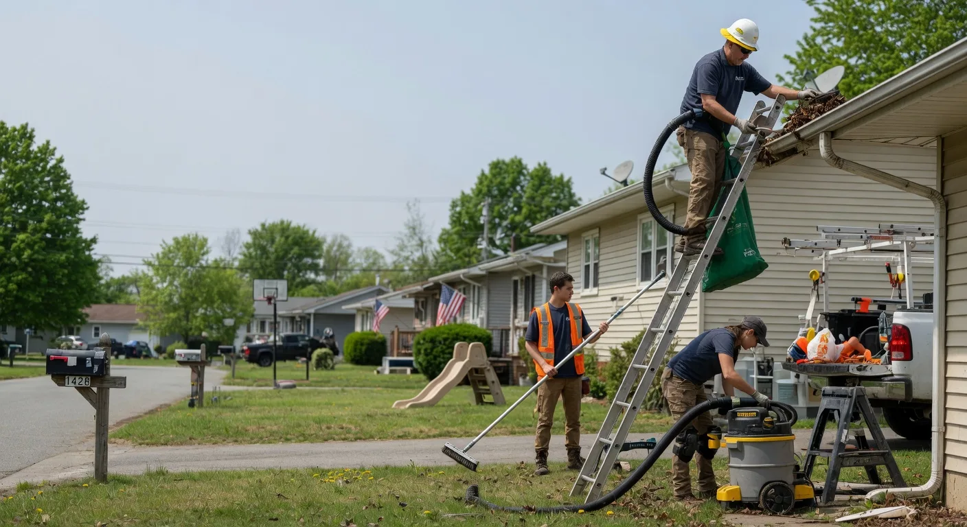 Gutter Installation in Jeffersonville, OH near me